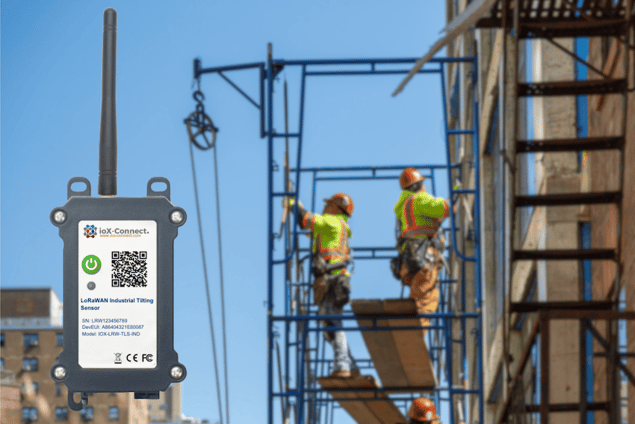 Enhancing Industrial Safety and Monitoring with LoRaWAN Tilt Sensors