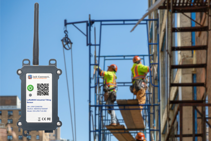 The ioX-Connect LoRaWAN Industrial Tilt Sensor