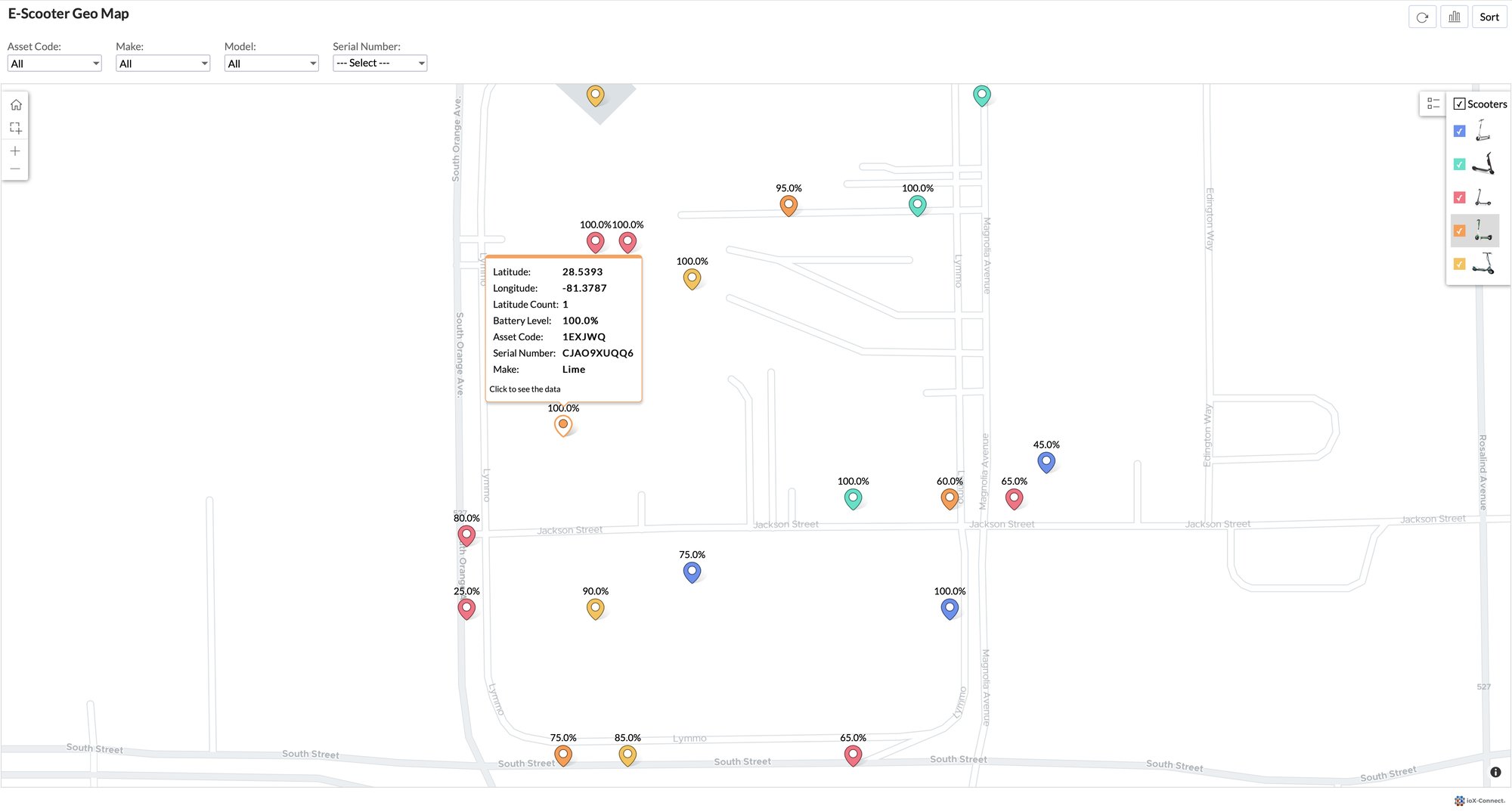 Asset Tracking Dashboard Demo