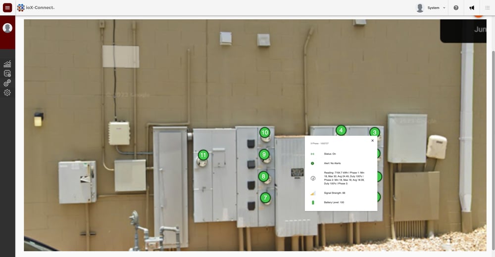 IoT Dashboard-Map Function