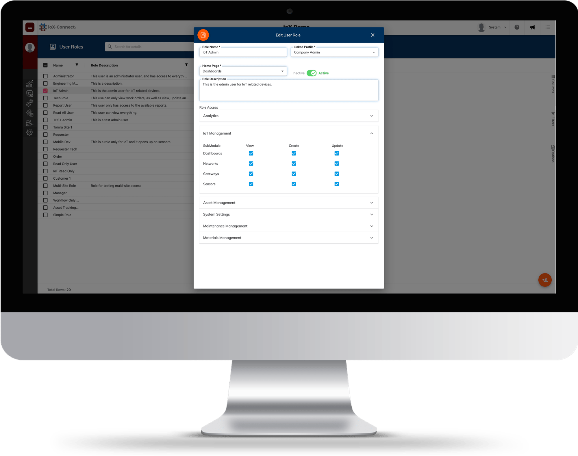 Simplify how teams and clients interact with your IoT platform through secure, role-based access and multi-site management.