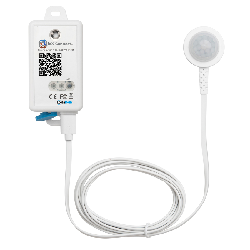 LoRaWAN Enterprise & Humidity Sensor with PIR_Front-1