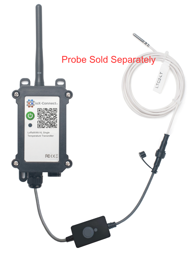 LoRaWAN High Low Temperature Sensor | ioX-Connect