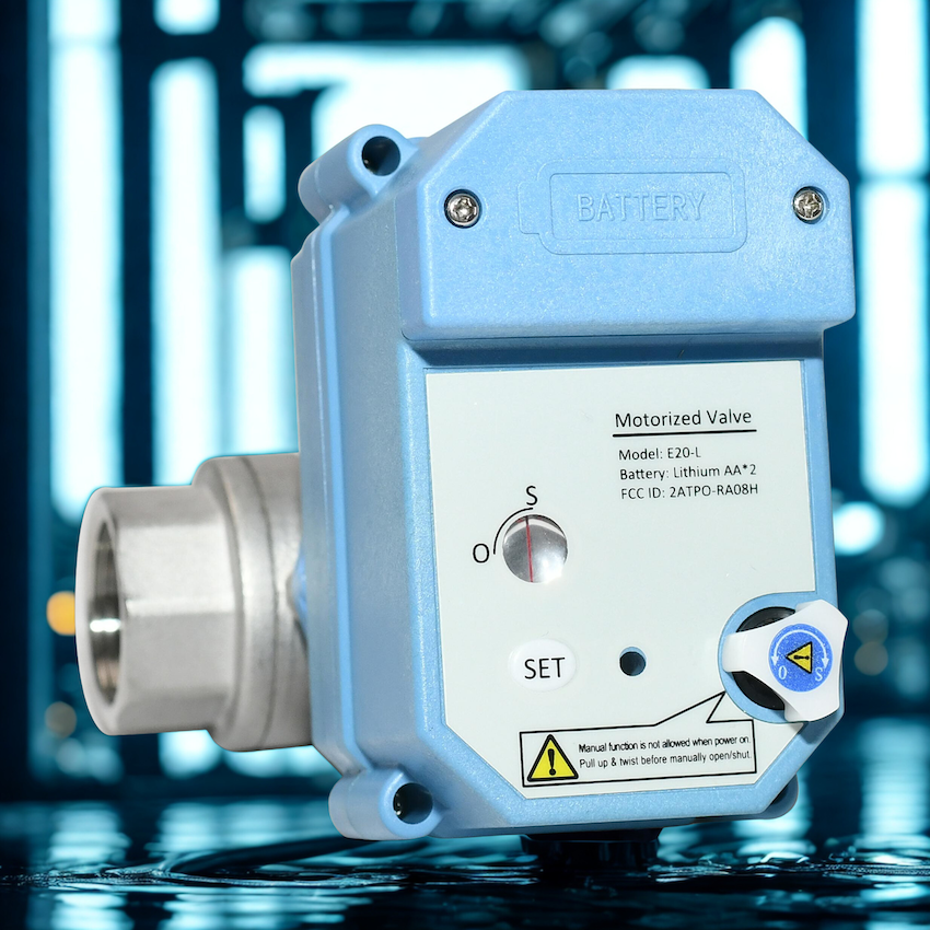 LoRaWAN Remote Shutoff Valve