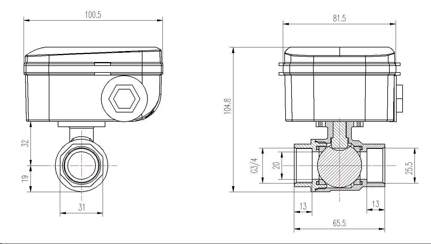 LoRaWAN Wireless Smart Valve | ioX-Connect