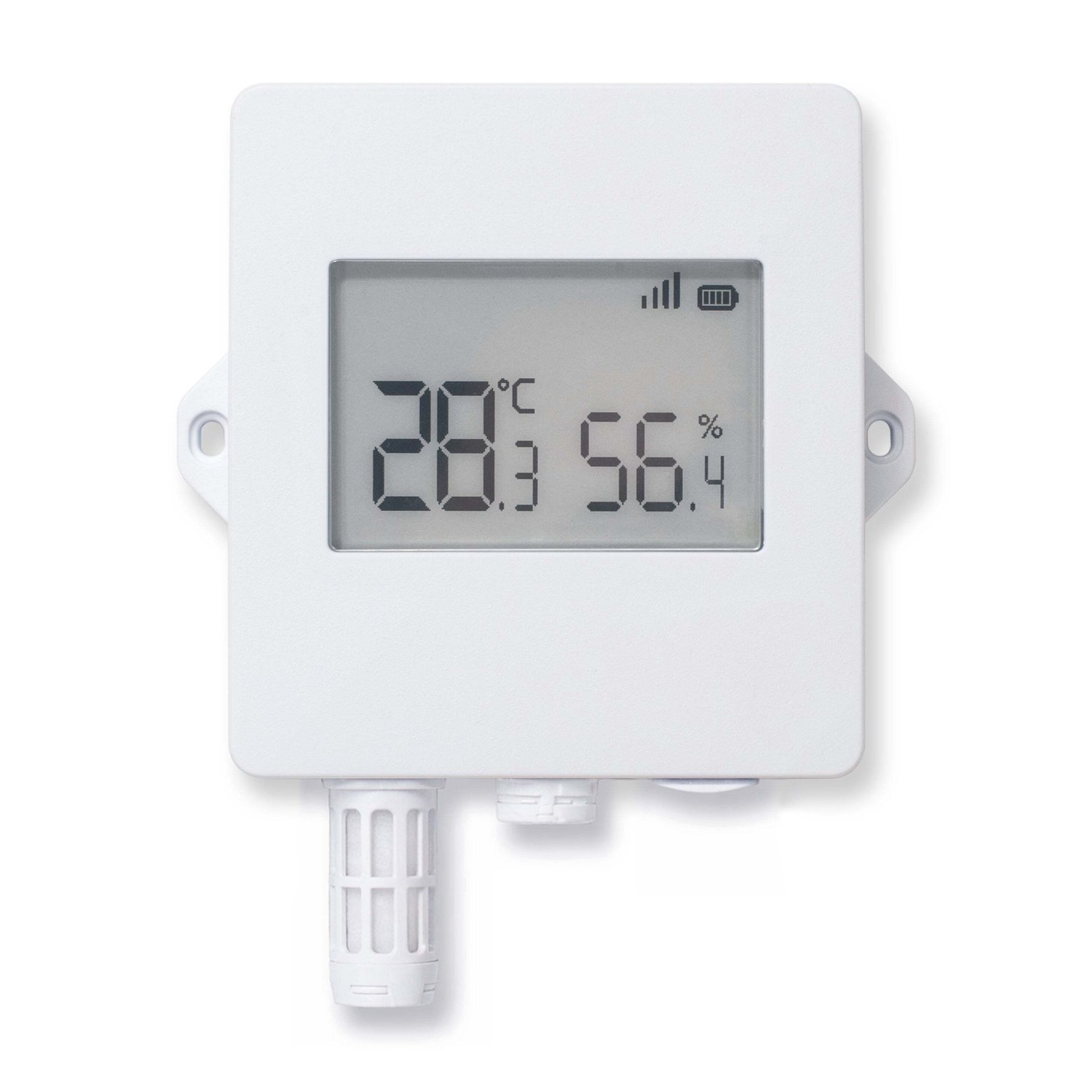 LoRaWAN Temperature & Humidity Display Sensor with digital display