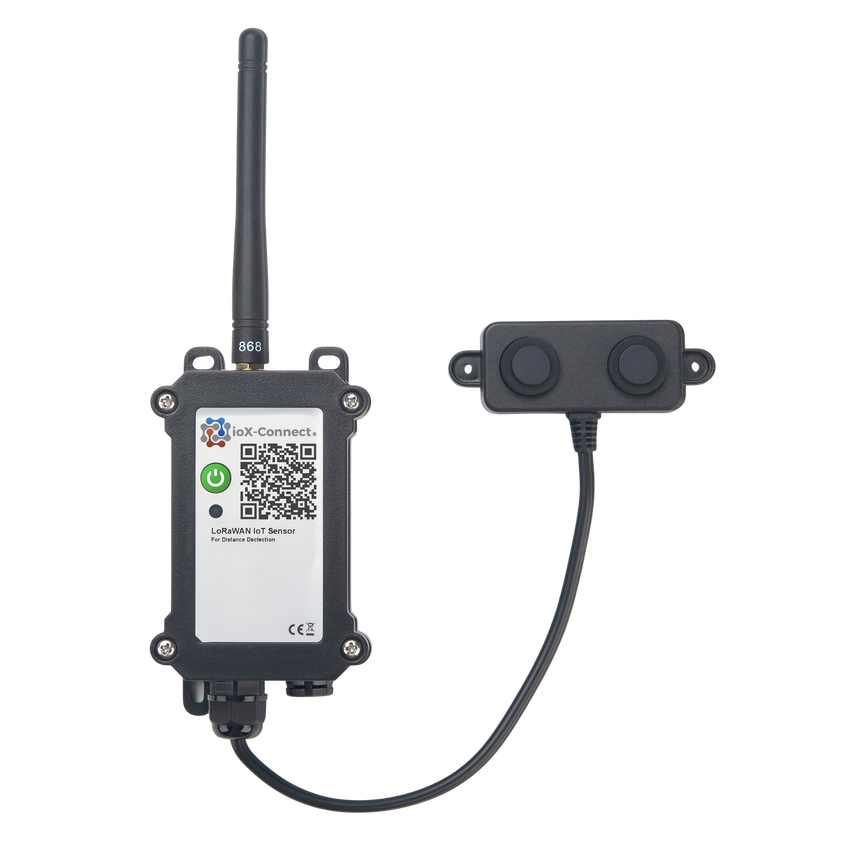 LoRaWAN Ultrasonic Ranging Sensor | ioX-Connect
