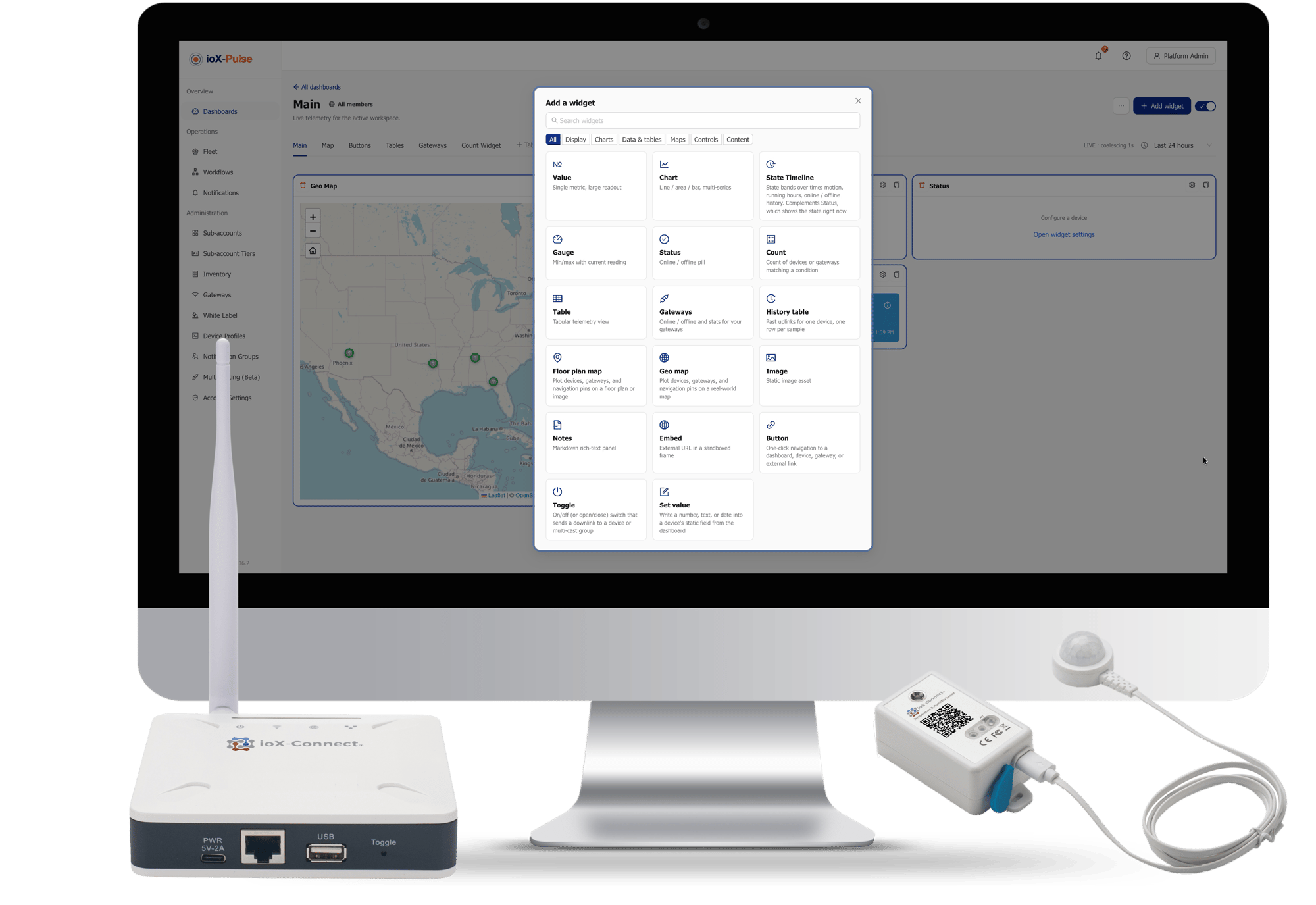 IoT dashboard | IoT dashboard software