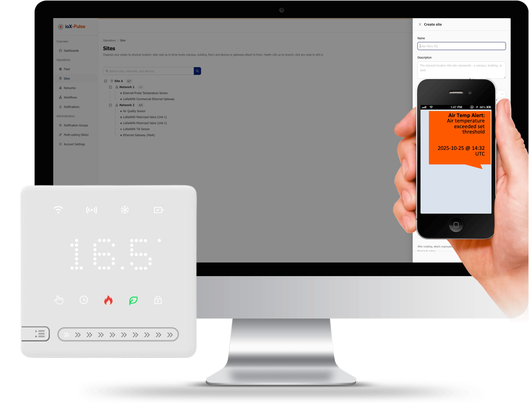 IoT site management | multi-site IoT
