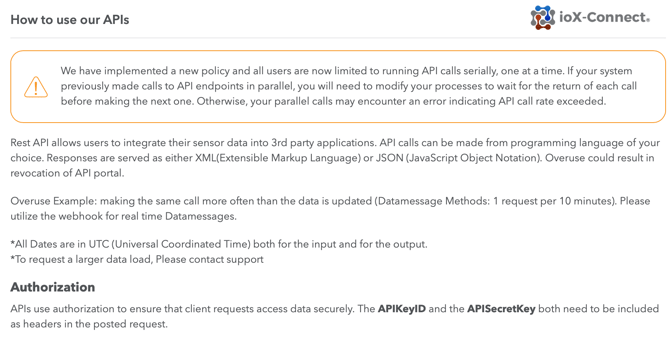 IoT Application API