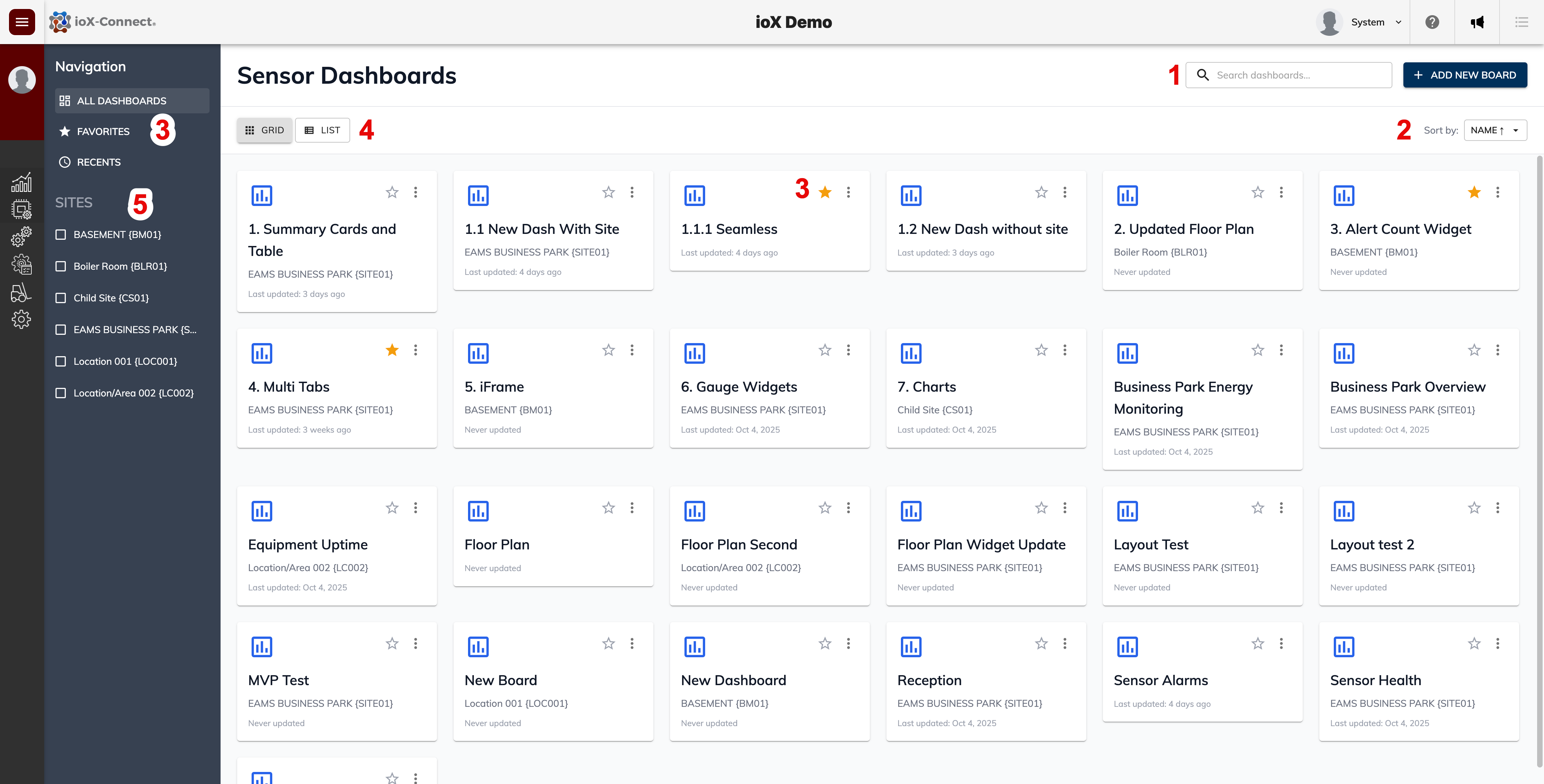 IoT Platform Dashboard