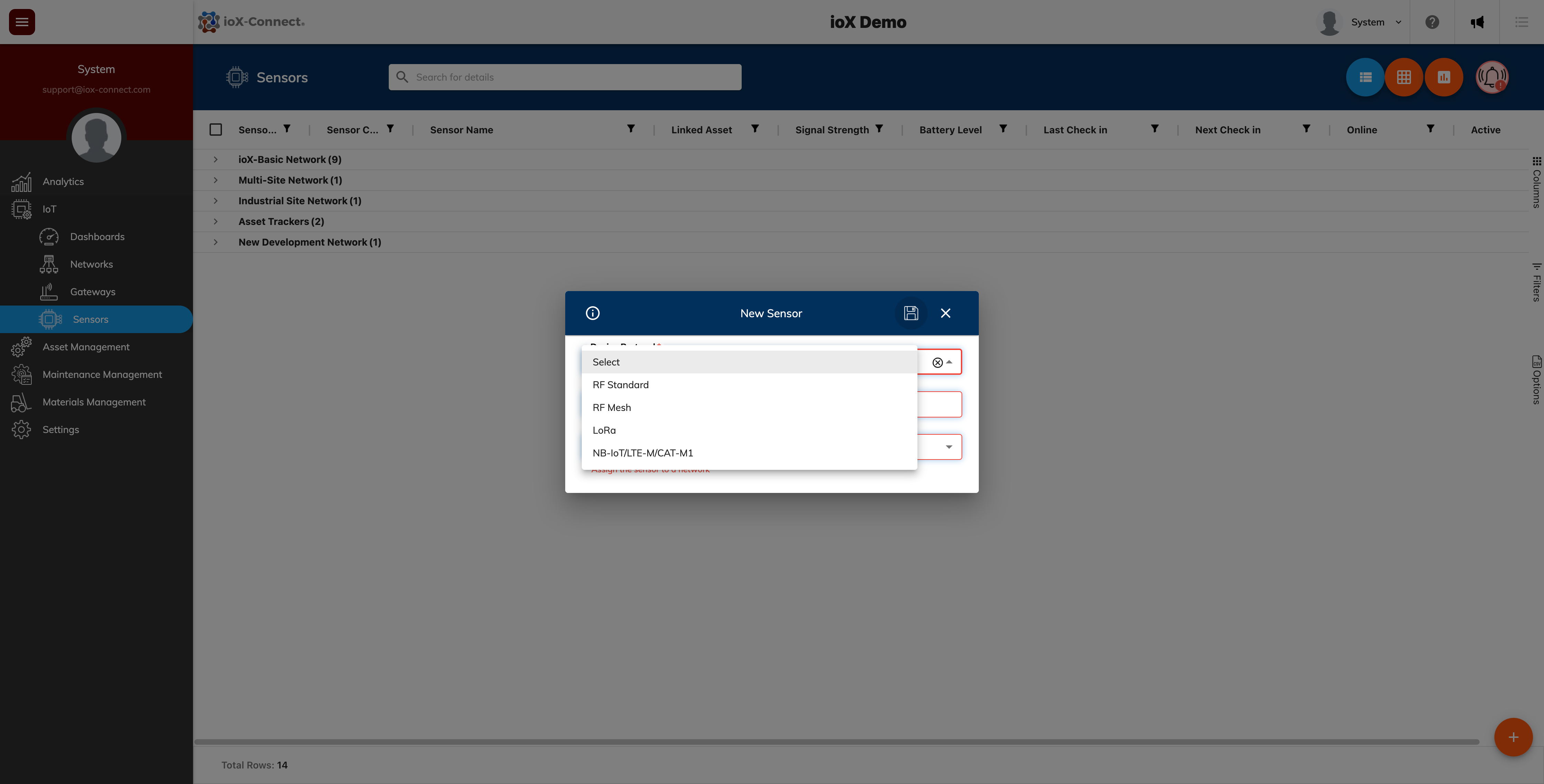 multi-protocol IoT platform, LoRaWAN device management, IoT gateway management