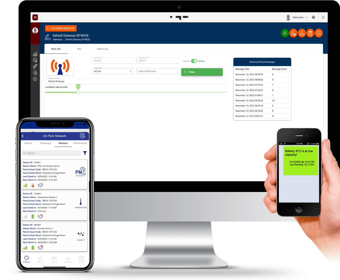 Sensor Gateway and Mobile