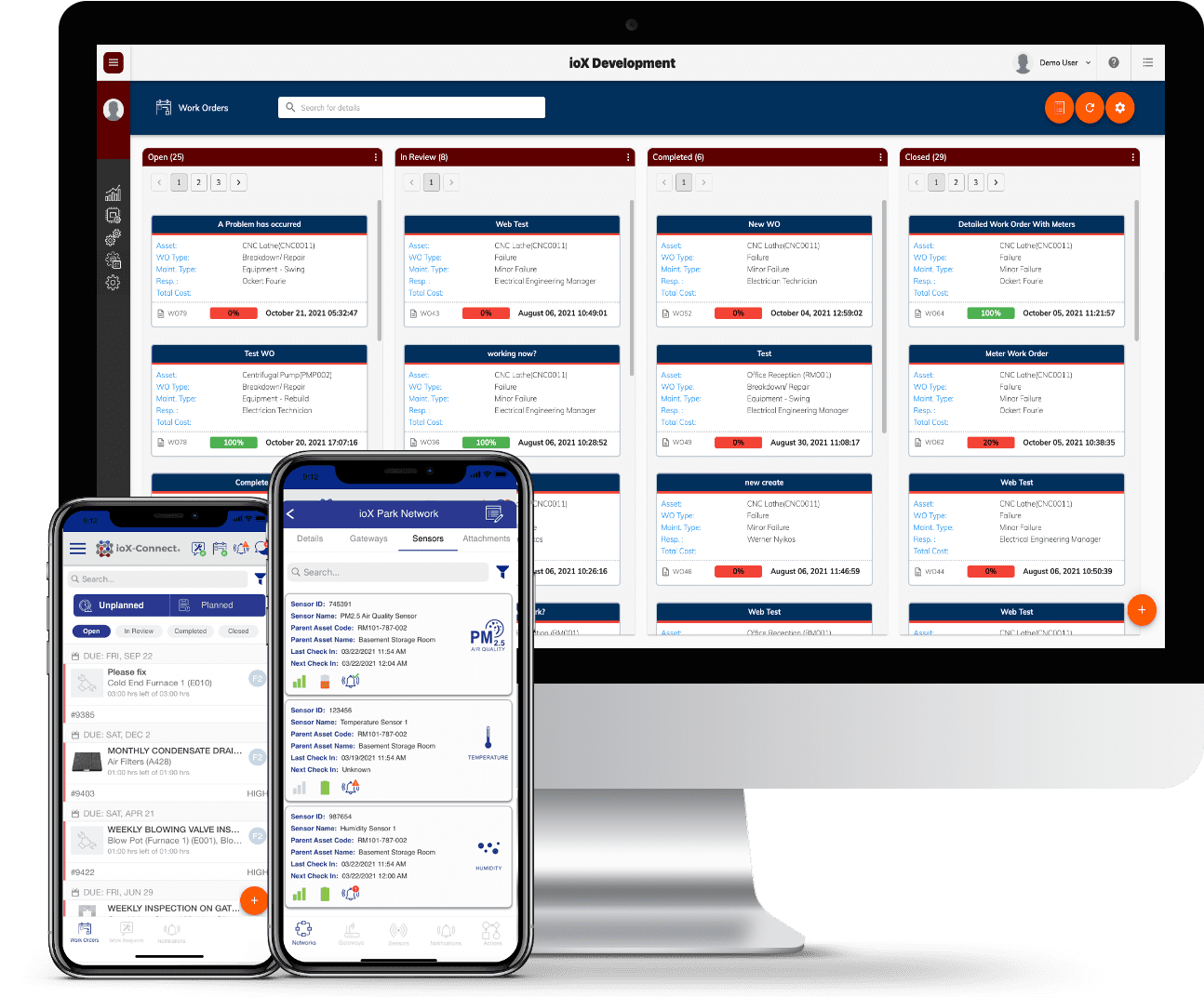 Work Order Kanban and Mobile